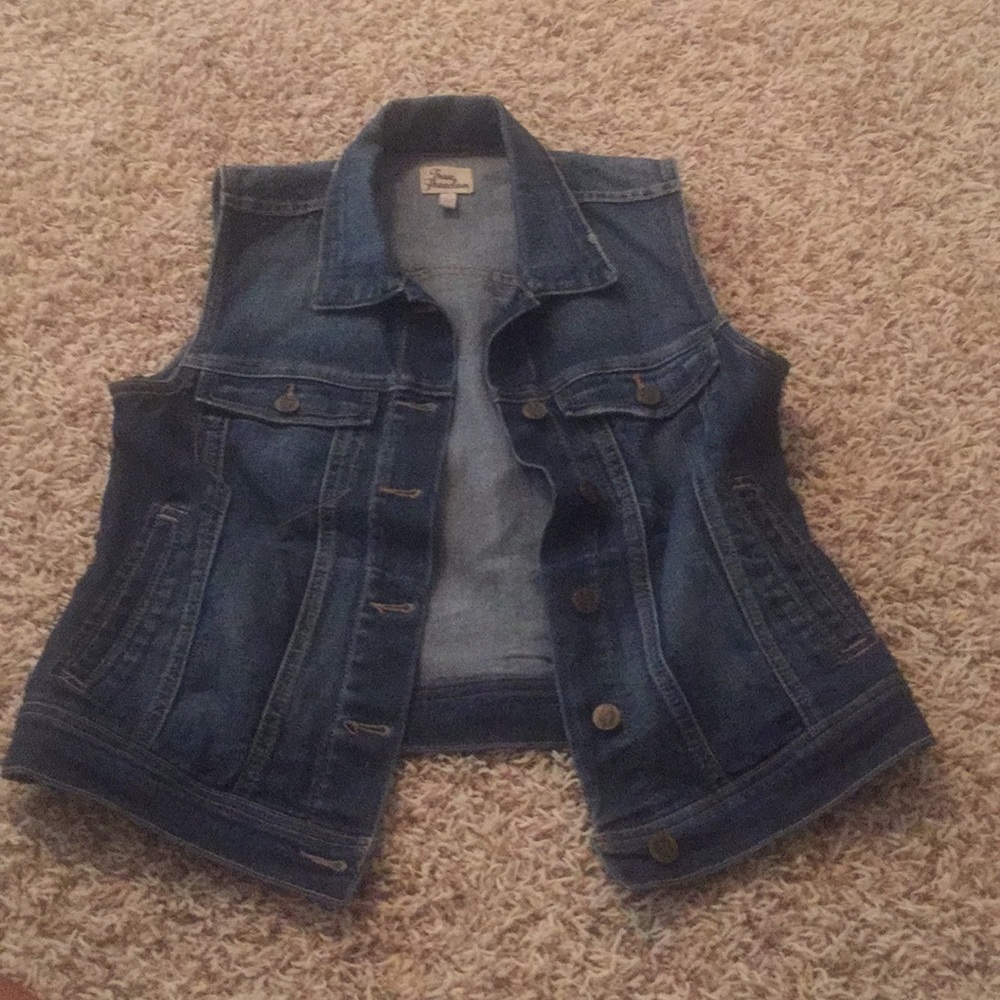 Denim vest